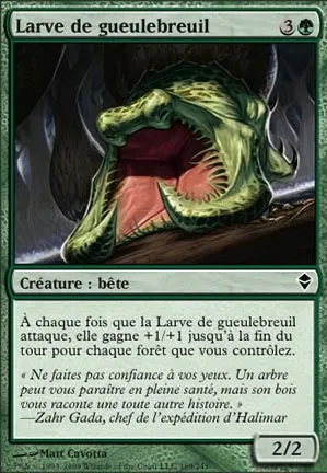 Larve de gueulebreuil