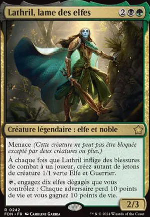 Lathril, lame des elfes