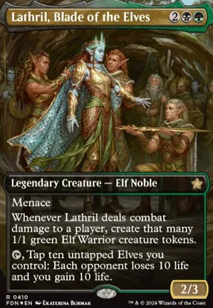 Lathril, lame des elfes