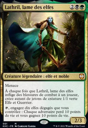 Lathril, lame des elfes
