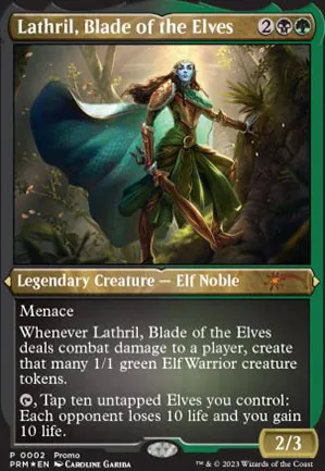 Lathril, lame des elfes