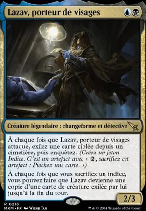 Lazav, porteur de visages