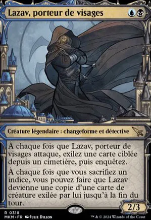 Lazav, porteur de visages