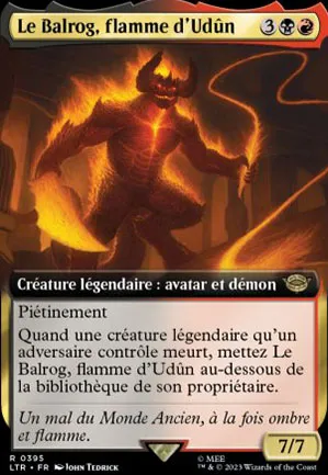 Le Balrog, flamme d'Udûn
