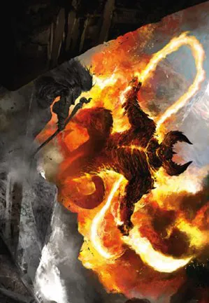 Le Balrog, Fléau de Durin - Illustration