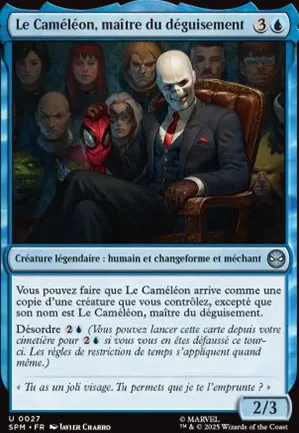Le Caméléon, maître du déguisement