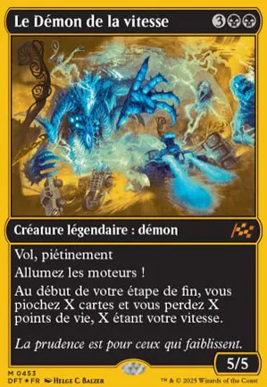 Le Démon de la vitesse