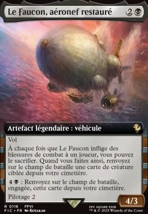 Le Faucon, aéronef restauré