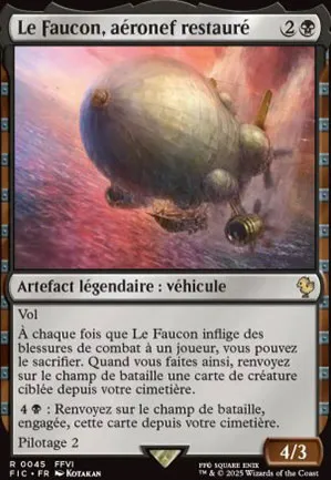 Le Faucon, aéronef restauré