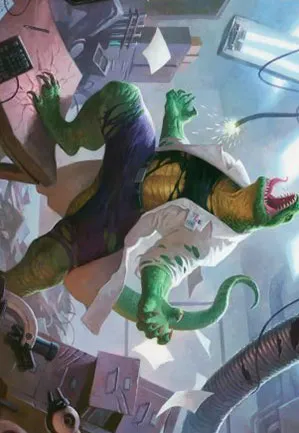 Le Lézard, malédiction de Connors - Illustration