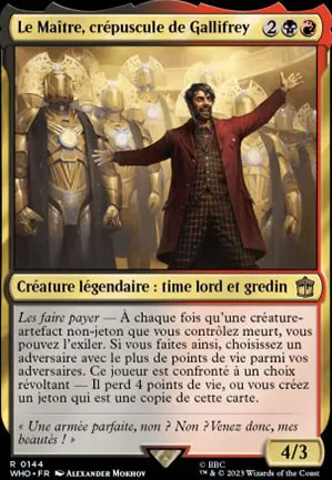 Le Maître, crépuscule de Gallifrey