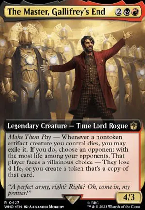 Le Maître, crépuscule de Gallifrey