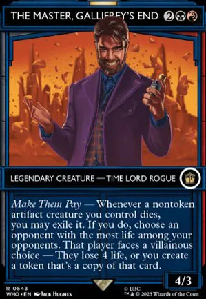 Le Maître, crépuscule de Gallifrey