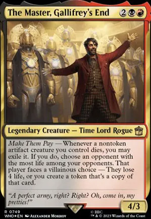 Le Maître, crépuscule de Gallifrey