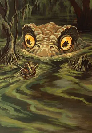 Le monstre de Gitrog - Illustration