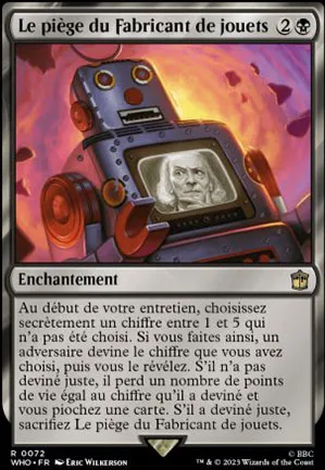 Le piège du Fabricant de jouets