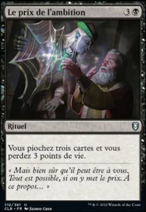 Le prix de l'ambition