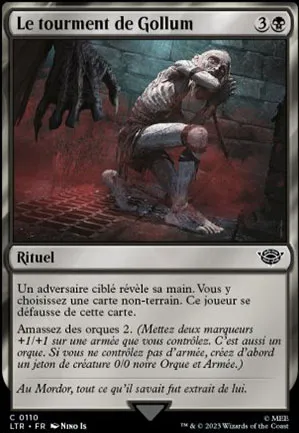 Le tourment de Gollum