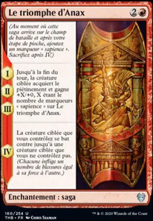 Le triomphe d'Anax