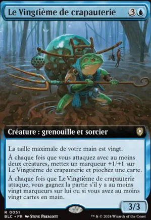 Le Vingtième de crapauterie