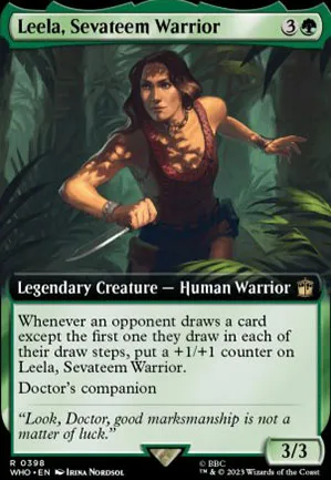 Leela, guerrière sevateem