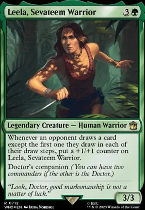 Leela, guerrière sevateem