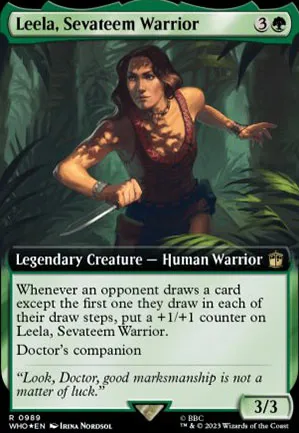 Leela, guerrière sevateem