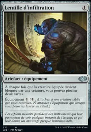 Lentille d'infiltration