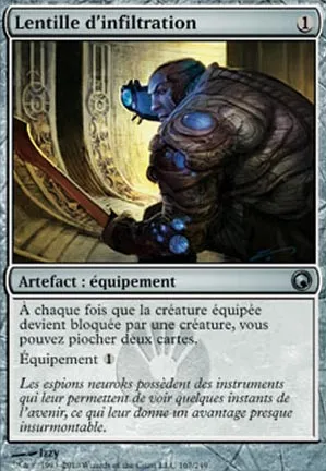 Lentille d'infiltration