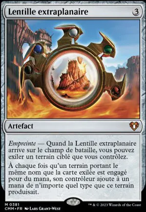 Lentille extraplanaire