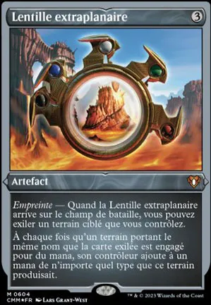 Lentille extraplanaire