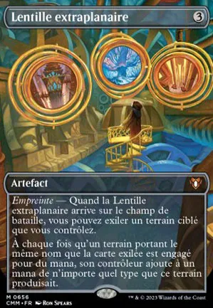 Lentille extraplanaire