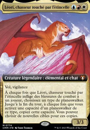 Léori, chasseur touché par l'étincelle