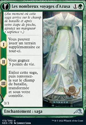 Les nombreux voyages d'Azusa  // Apparence de la quêteuse