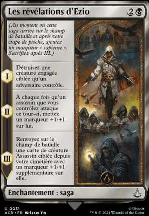 Les révélations d’Ezio