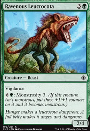 Leucrotta vorace