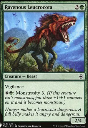 Leucrotta vorace