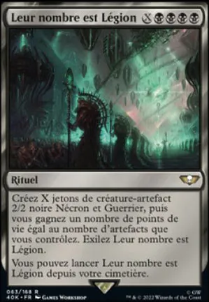 Leur nombre est Légion