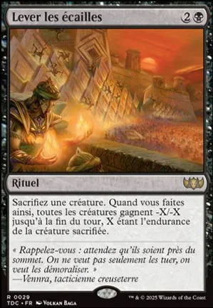 Lever les écailles