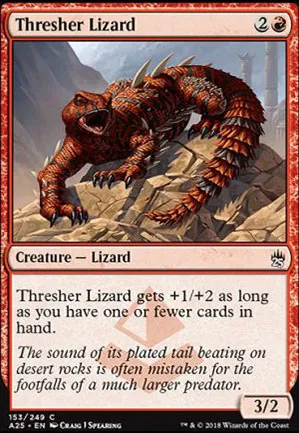 Lézard batteur