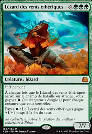 Lézard des vents éthériques