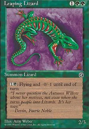 Lézard sauteur
