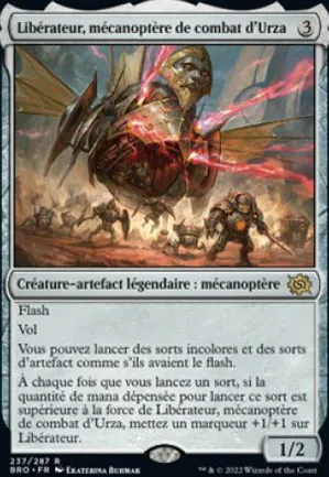 Libérateur, mécanoptère de combat d'Urza