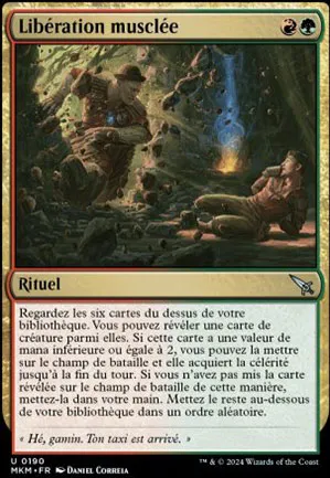 Libération musclée