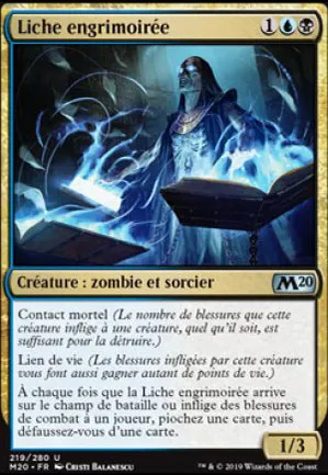 Liche engrimoirée