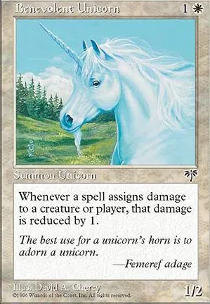 Licorne bienveillante