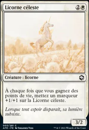 Licorne céleste