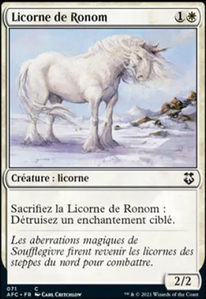 Licorne de Ronom