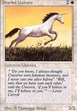 Licorne nacrée