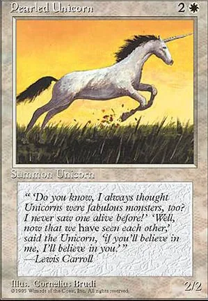 Licorne nacrée